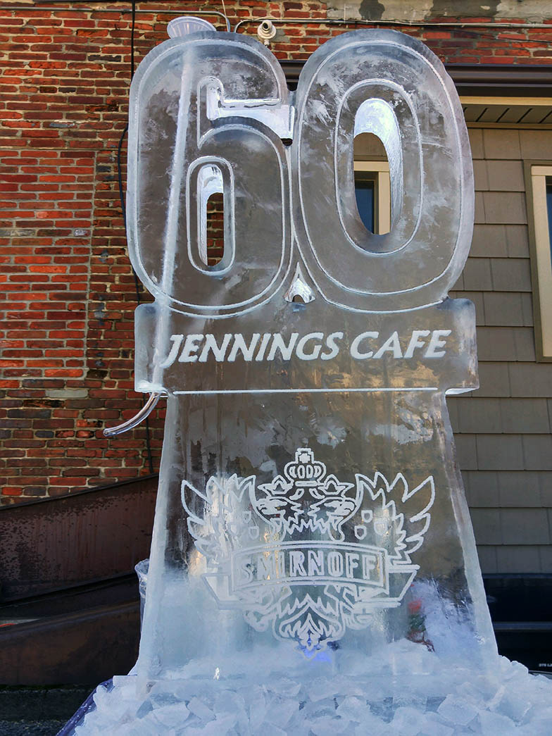 Custom Drink Luges – Brilliant Ice Sculpture