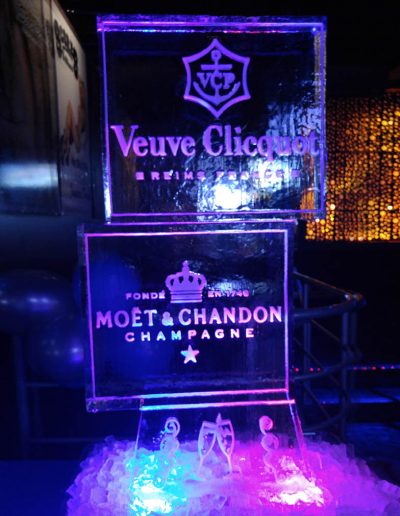 Ice Sculpture Logo 034 Moet And Chandon Champagne
